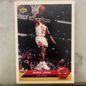 Michael Jordan 1993 basketball card
